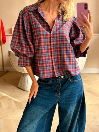 Mabel Blouse Red