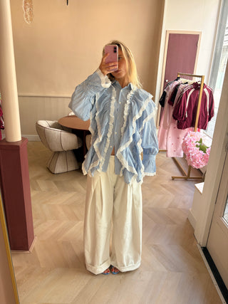 Liva Blouse Blue