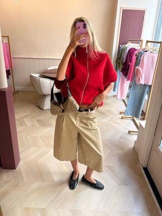 Lowi Zipper Red