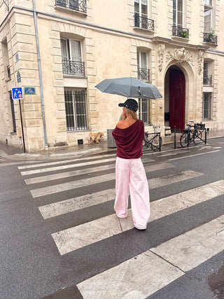 Ky Sweater Tee Bordeaux