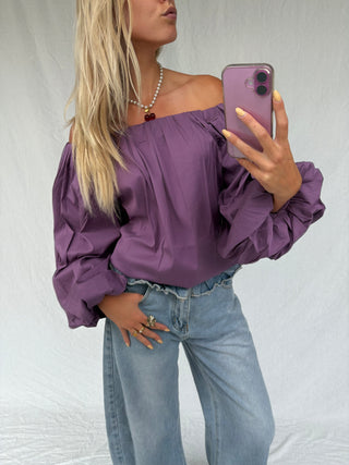 Belle Top Purple