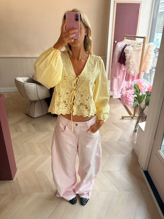 Livia Blouse Butter Yellow