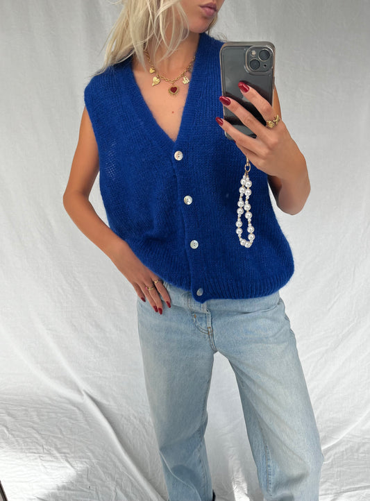 Nowie Cardigan Royal Blue