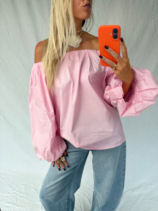 Belle Top Light Pink