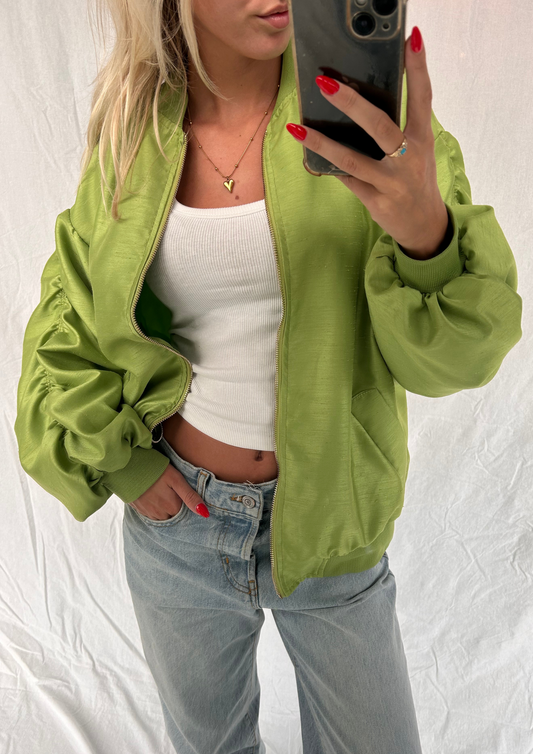 First Choice Bomber Green