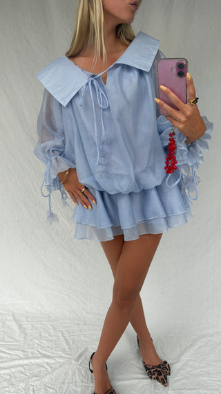 Sevil Dress Blue