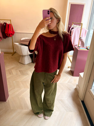 Riva Knit Bordeaux