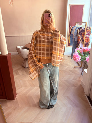 Juna Top Yellow Brown