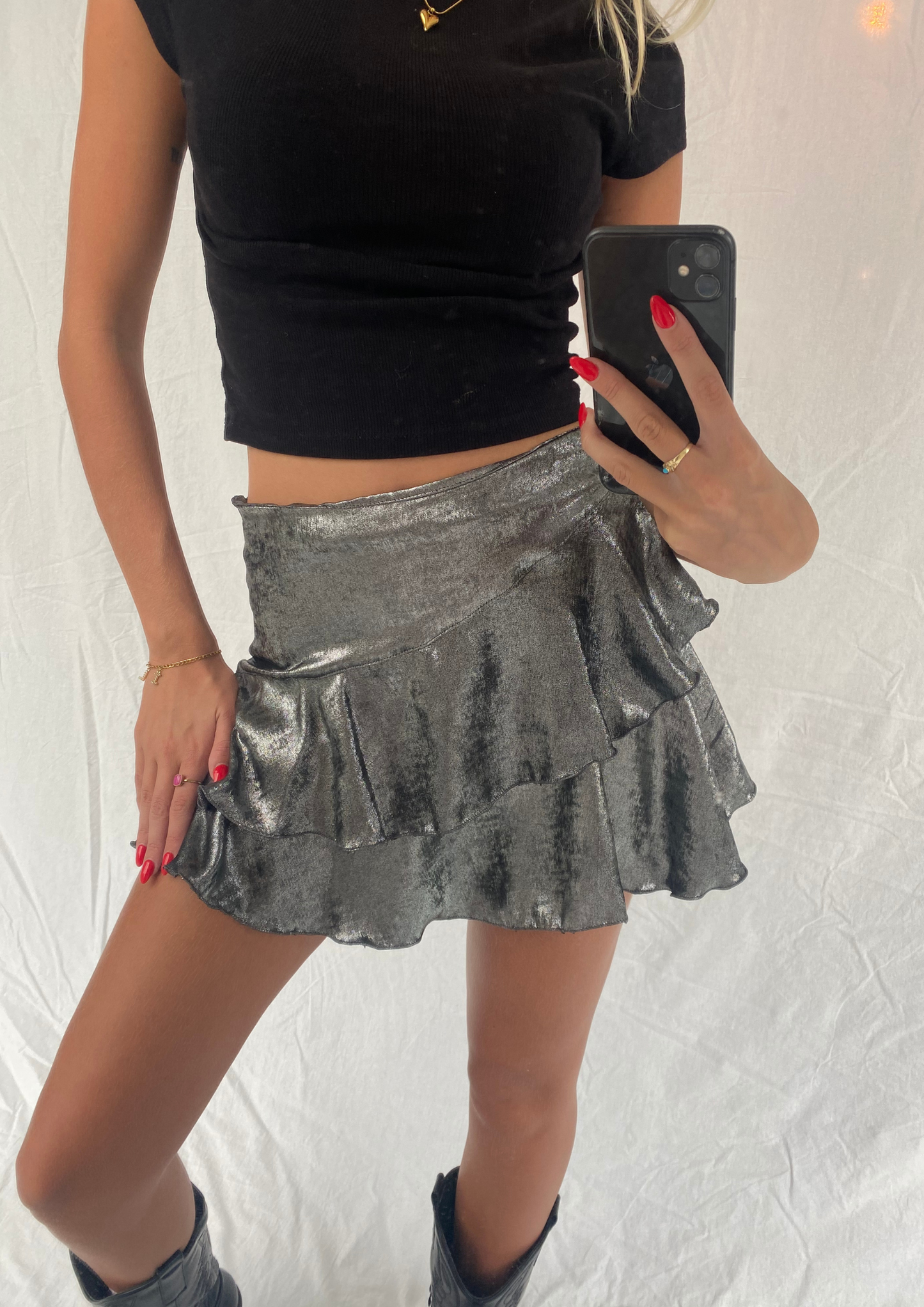 Glammer Skort Silver