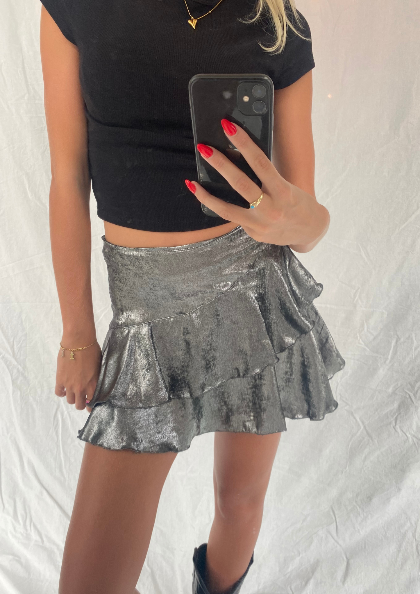 Glammer Skort Silver