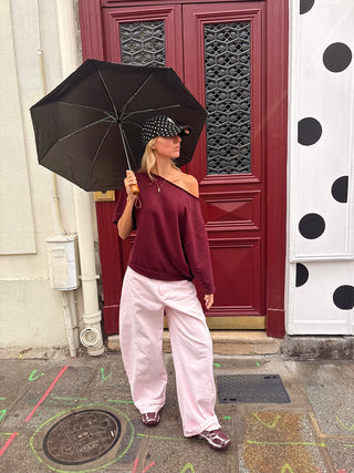 Ky Sweater Tee Bordeaux