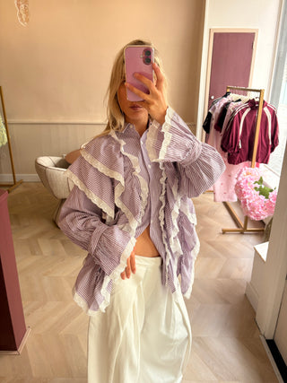 Liva Blouse Purple