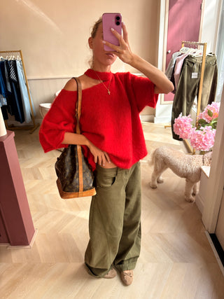 Riva Knit Red
