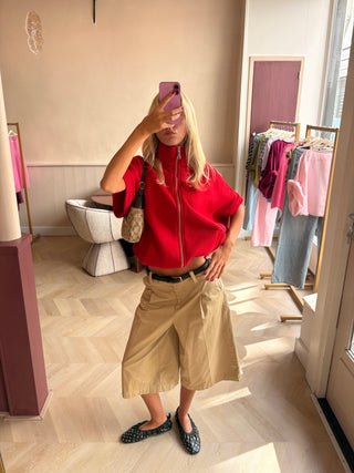 Lowi Zipper Red