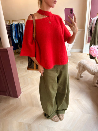 Riva Knit Red