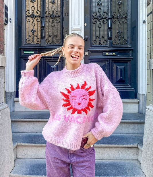 Sunny Cardigan Rose