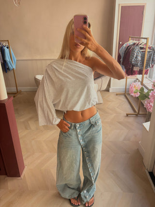 Lola Top Grey