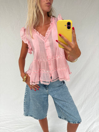 La Olivia Top Pink