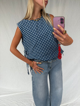 Lily Top Blue