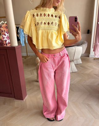 Zola Top Yellow