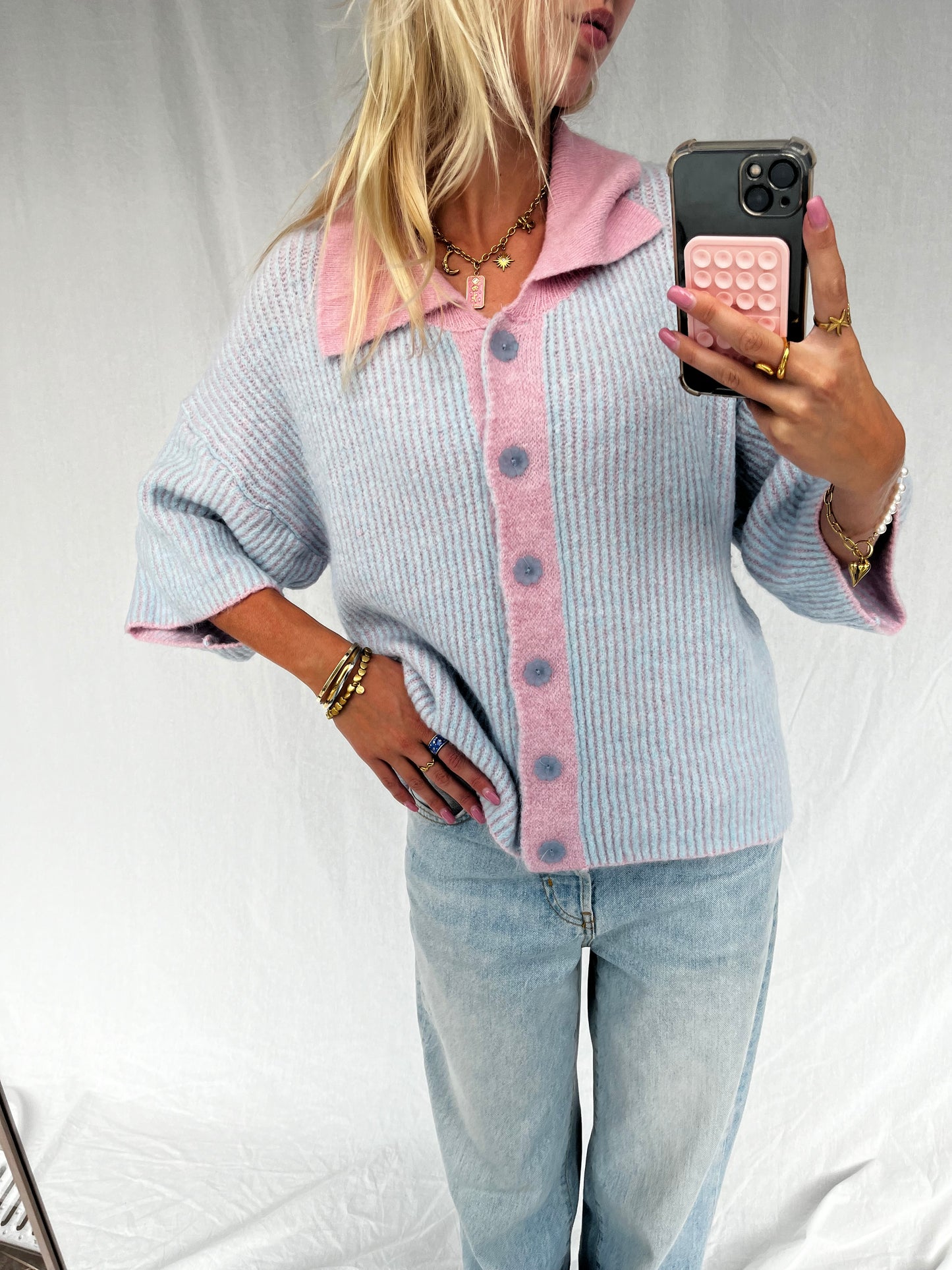 Mara Cardigan Blue