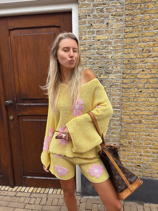 Ibiza Co-ord Set Yellow