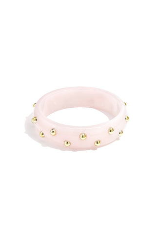 Studded Bracelet Pink
