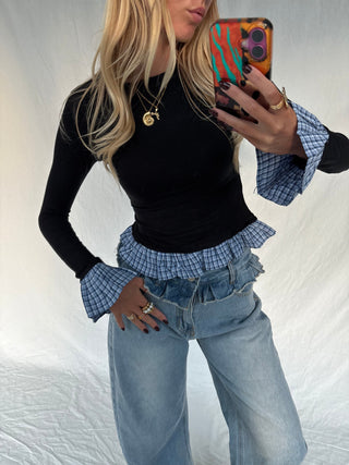 Jadia Top Black Pre-Order