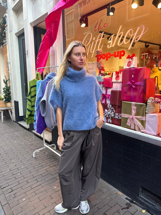 Billy Mohair Knit Blue