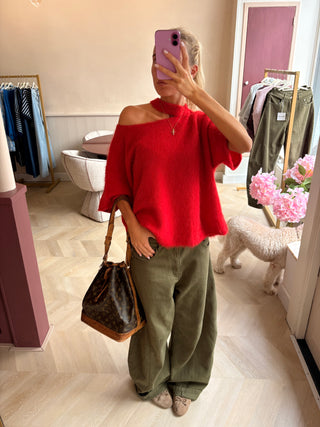 Riva Knit Red