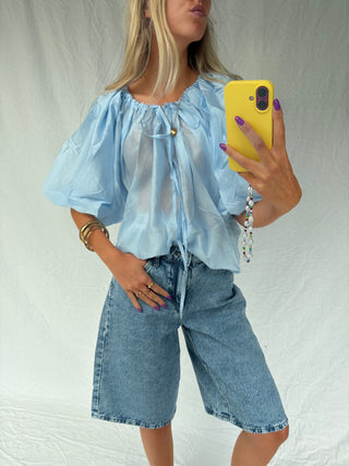Mavi Blouse Light Blue