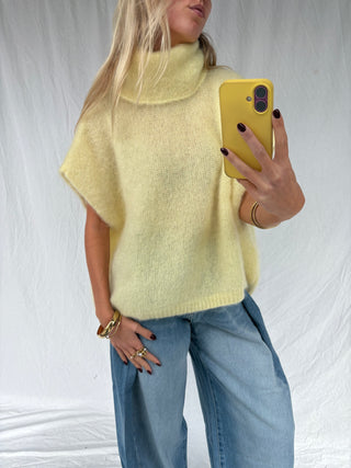 Billy Mohair Knit Yellow
