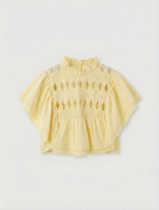 Zola Top Yellow