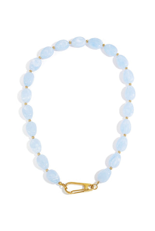 Novia Necklace Light Blue