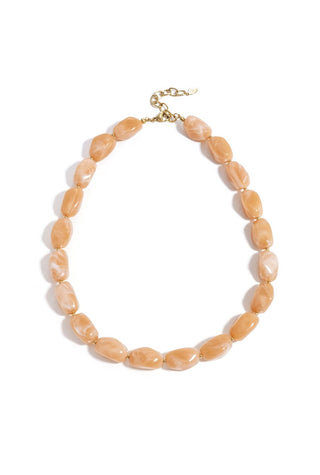 Fé Necklace Beige