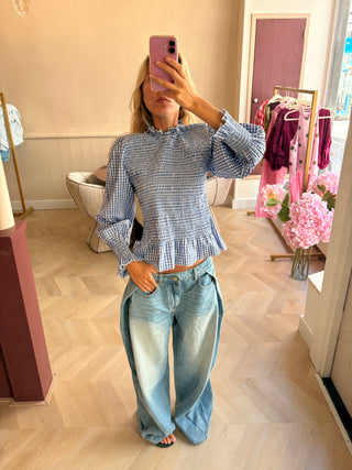 Megan Blouse Blue