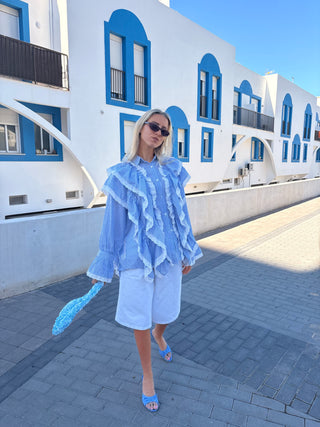 Liva Blouse Blue