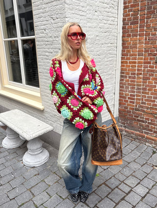 Lilly Cardigan Bordeaux